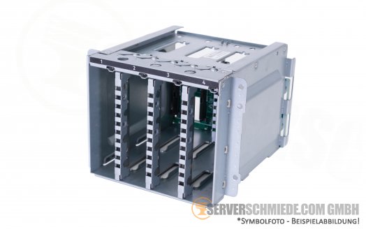 HP ML350 ML110 Gen10 4x 3,5" LFF 12G SAS drive Cage Kit 874566-B21