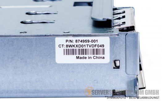 HP ML350 Gen10 RPS Redundant PSU cage without PDU 874959-001