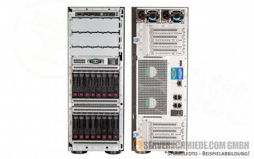 HP ML350 Gen10 G10 Tower Server 16x 2,5" SFF 2x Intel XEON Scalable LGA3647 DDR4 ECC PSU Raid - Windows Server 2022 vmware 8