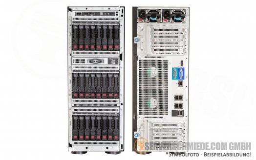 HP ML350 Gen10 G10 Tower Server 24x 2,5" SFF 2x Intel XEON Scalable LGA3647 DDR4 ECC PSU Raid - Windows Server 2022 vmware 8