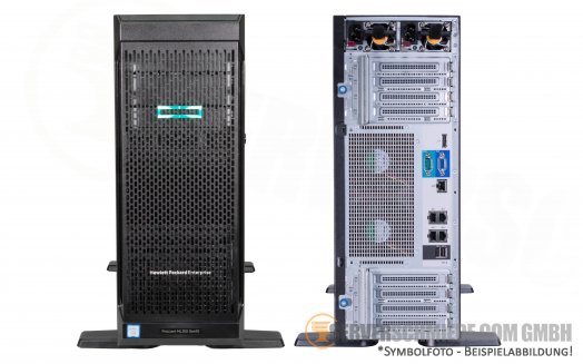 HP ML350 Gen10 G10 Tower Server 8x 2,5" SFF 2x Intel XEON Scalable LGA3647 DDR4 ECC PSU Raid - Windows Server 2022 vmware 7