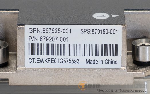 HP ML350 Gen10 Intel XEON 3647 High Performance Heatsink CPU Kühler inkl. Clip 879150-001 +NEW+