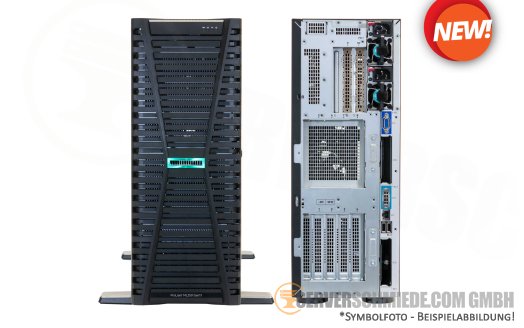 HP ML350 Gen11 Tower Server 8x 2,5" SFF 2x Intel XEON Scalable LGA4677 DDR5 ECC PSU Raid - Windows Server 2022 vmware 8 +NEW+