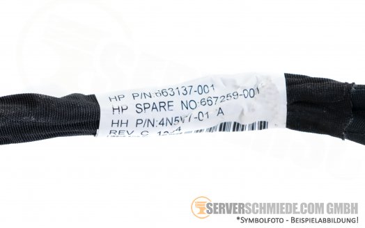 HP ML350 Gen8 Power Cable for Backplane 663137-001