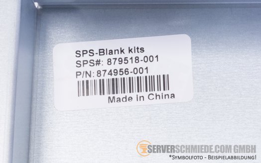 HP ML350 Slot Blank Filler 874956-001