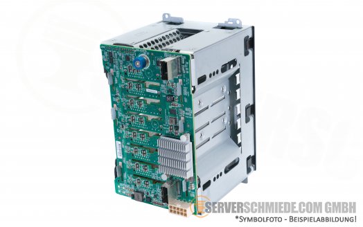 HP ML350p Gen8 8x SFF Drive Cage mit SAS Backplane 661716-001 655290-001