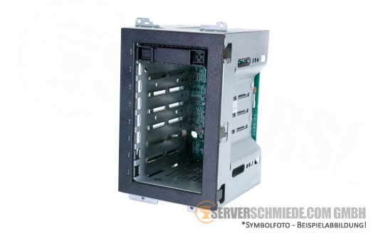 HP ML350p Gen8 8x SFF Drive Cage mit SAS Backplane 661716-001 655290-001
