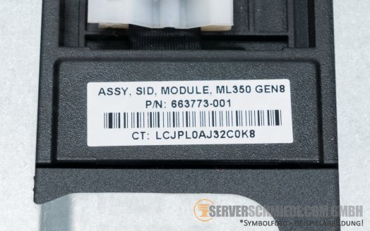 HP ML350p Gen8 SID Modul 63773-001