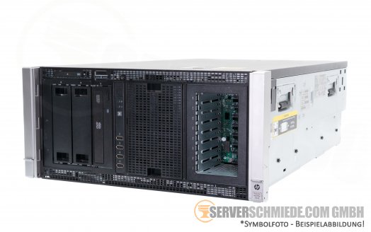 HP ML350p Gen8 4U Rack Server 8x 2,5