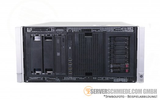 HP ML350p Gen8 4U Rack Server 8x 2,5" SFF 2x Intel XEON E5-2600 v1 v2 DDR3 ECC Raid P420i 2x PSU -CTO-