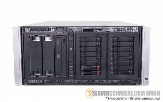 HP ML350p Gen8 Rack Server 16x 2,5" SFF 2x Intel XEON E5-2600 v1 / v2 SAS Raid P420i 2x PSU -CTO-
