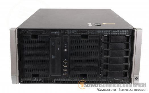 HP ML350p Gen8 Rack Server 6x 3,5" LFF 2x Intel XEON E5-2600 v1 v2 DDR3 ECC Raid P420i 2x PSU -CTO-