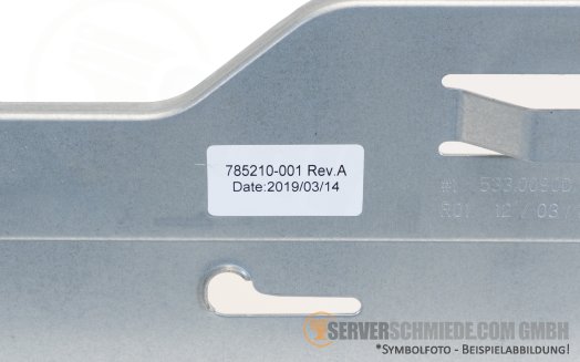 HP mounting plate bracket for redundant PSU cage ML110 Gen10 785210-001