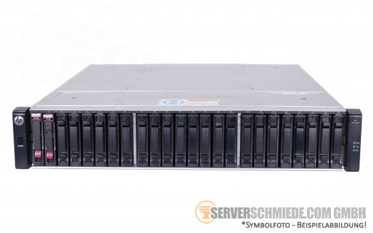 HP MSA2040 24x 2,5" SFF SAN Storage Chassis incl. 2x PSU 639410-001 C8R10A