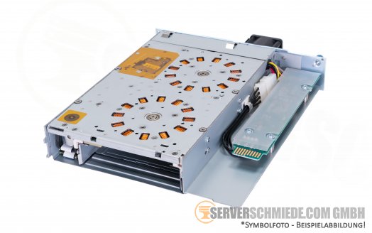 HP StorEver MSL2024 3040 4048 8096 2,5TB / 6,25TB LTO6 LTO-6 SAS 6G Ultrium 6250 Tape Drive Bandlaufwerk 706824-001 C0H27A