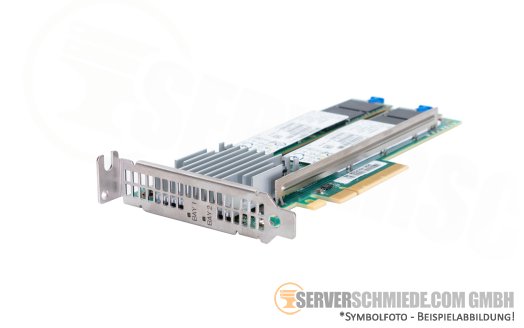HP NS204i-p PCIe x8 NVMe 2x 480GB M.2 Controller DL360 DL380 DL560 DL580 ML350 ML110 Gen10