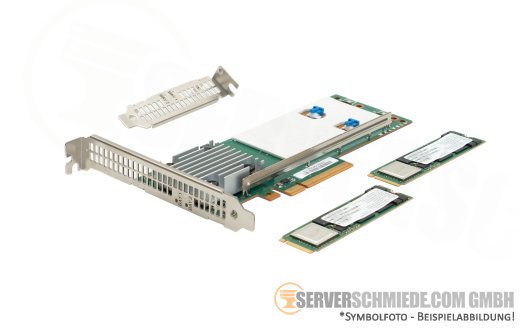 HP NS204i-p PCIe x8 NVMe 2x 480GB M.2 Controller DL360 DL380 DL560 DL580 ML350 ML110 Gen10 +NEW+