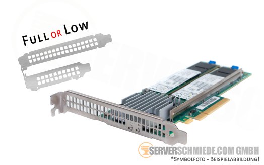 HP NS204i-p PCIe x8 NVMe 2x 480GB M.2 Controller DL360 DL380 DL560 DL580 ML350 ML110 Gen10