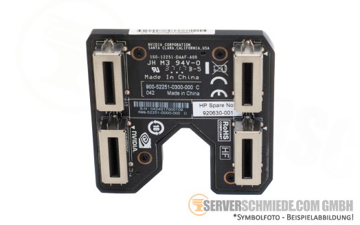 HP nvidia 2-Slot SLI Bridge 2YY84AA graphics connector