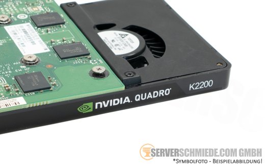 HP Nvidia Quadro K2200 4GB PCIe x16 CAD VDI Graphics Card 1x DVI 2x DP Display Port Grafikkarte