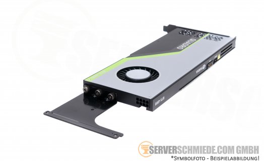 HP nVidia Quadro RTX 4000 RTX4000 8GB GDDR6 High-End CAD Server Workstation Grafikkarte GPU 3x DP P11091-001