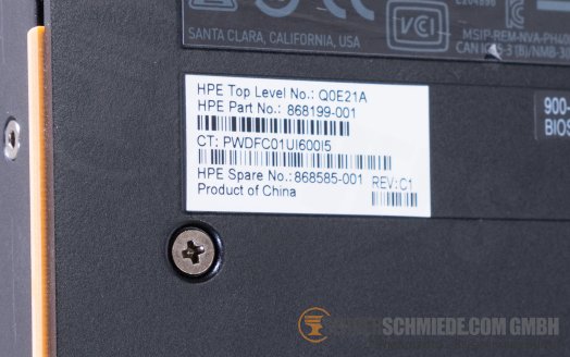 Nvidia HP Tesla P100 GPU Computing Accelerator 16GB PCIe x16 Grafikkarte Workstation VDI Server