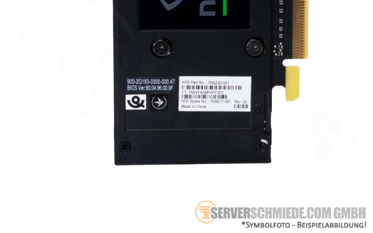 HP nVidia Tesla T4 16GB Tensor KI VDI Computing Server GPU 8-TFlops PCIe x16 Fanless 70W P09230-001