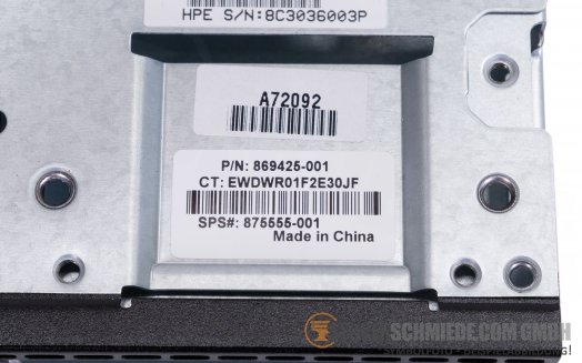 HP NVMe HDD Cage 2x SFF 2,5 Backplane 1x Slim SAS SFF-8654 1x 4pin 869425-001