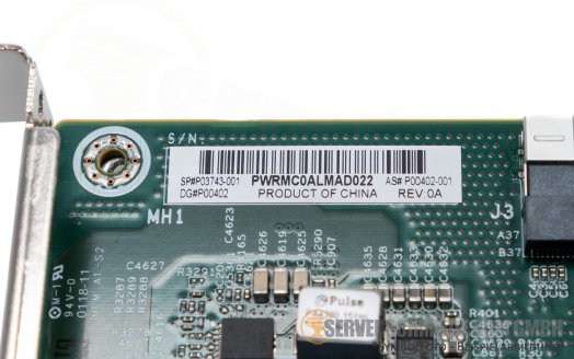 HP NVMe SSD PCIe x16 Extender Controller XL270d Gen10 P03743-001