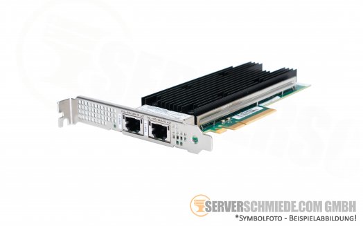 HP P08437-B21 QLogic QL41132 FastLinQ 2x 10GbE copper RJ-45 RDMA RoCEv2 SR-IOV Converged Network Controller PCIe x8 Marvel QL41132HLRJ