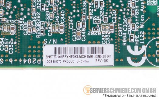 HP P204i-b SR 1Gb Raid 0 1 5 6 10 SAS Storage Controller Blade bl460c Gen10 804367-B21