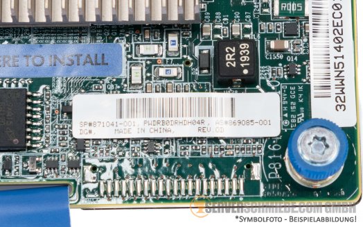 HP Smart Array P816i-a SR Gen10 4GB Cache 16-Port modular Raid LH-Controller for HDD SSD Raid: 0, 1, 10, 5, 50, 6, 60, HBA mode 869083-B21