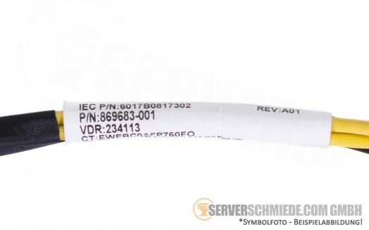 HP Power Cable 8-Pin -- 4-Pin 869683-001