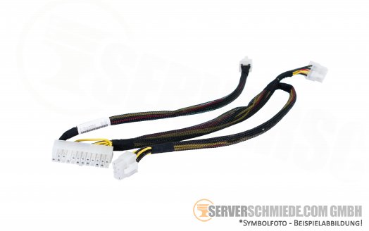 HP 25 / 45cm Power Cable Split cable Kabel 1x 24-pin to 1x 6-pin + 2x 8-pin Proliant DL380e DL380p Gen8 Server 668320-001