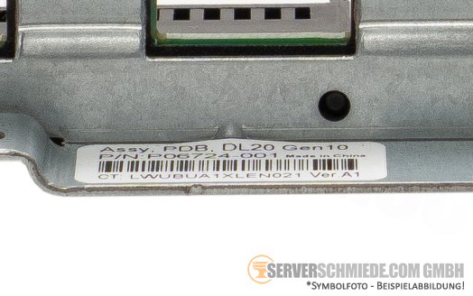 HP Power Distribution Board PDB for redundant hot-swap PSU Power Supply incl. cables DL20 Gen10 P06724-001