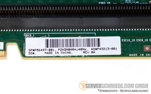 HP Primary Riser 2x x16 PCIe 5.0 incl. cage 1U DL360 Gen11 P56497-001