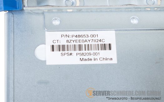 HP Primary Secondary Riser 2x x8 1x x16 PCIe 5.0 incl. cage DL380 Gen11 P48802-B21 +NEW+