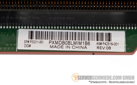 HP Primary Secondary Riser 2x x8 1x x16 PCIe 5.0 incl. cage DL380 Gen11 P48802-B21 +NEW+