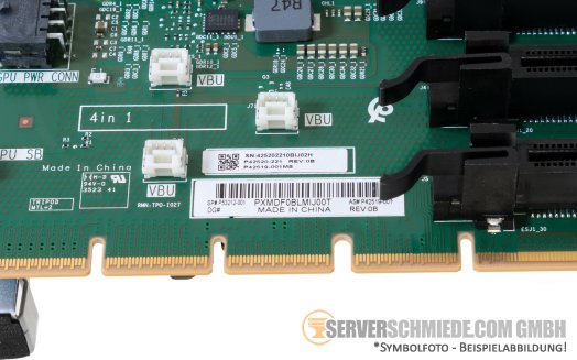 HP Primary Secondary Riser 3x x16 PCIe 5.0 incl. cage DL380 Gen11 P51083-B21 +NEW+