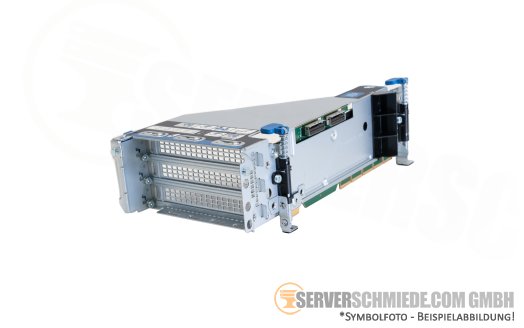 HP Primary Secondary Riser 3x x16 PCIe 5.0 incl. cage DL380 Gen11 P51083-B21 +NEW+