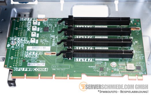 HP Primary Secondary Riser 4x x8 PCIe 5.0 incl. cage ML350 Gen11 P47569-001 +NEW+