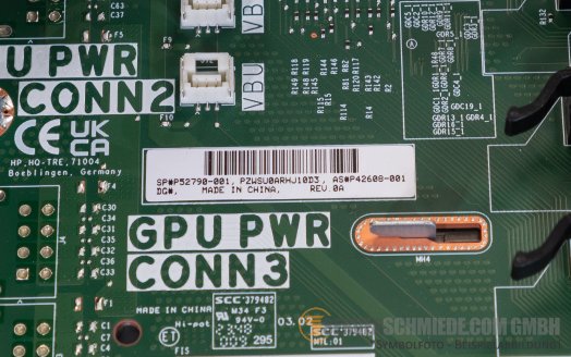 HP Primary Secondary Riser 4x x8 PCIe 5.0 incl. cage ML350 Gen11 P47569-001 +NEW+