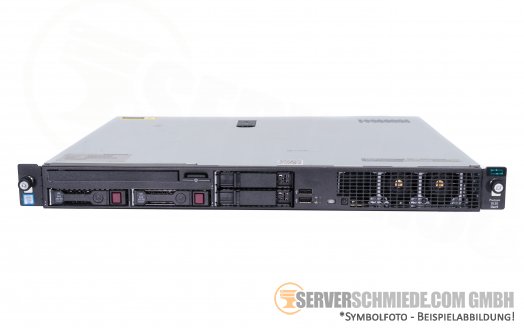 HP ProLiant DL20 G9 Gen9 19" 1U Server 4x 2,5" SFF 1x XEON E5-1200 v5 v6 CTO