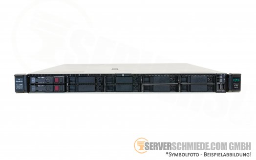 HP ProLiant DL360 Gen10 10x 2,5" SFF - 2x U.2 NVMe / 8x 2,5" SFF SAS - 2x Intel XEON Scalable LGA3647 DDR4 ECC Raid 2x PSU 1U 19" Rack Server -CTO-