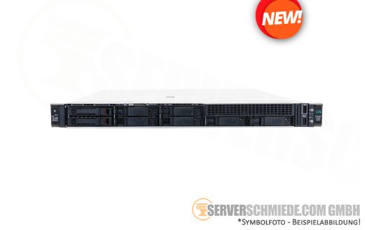 HP ProLiant DL360 Gen11 1U Server 8x 2,5" SFF x4 Tri-Mode SAS NVMe 2x Intel XEON Scalable LGA4677 DDR5 ECC Raid 2x PSU +NEW+
