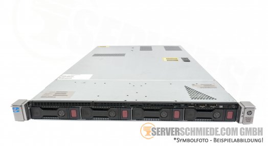 HP Proliant DL360e Gen8 19" 1U FreeNAS Server 4x 3,5" LFF 2x Intel XEON E5-2400 v1 / v2 LSI HBA 2x PSU -CTO-