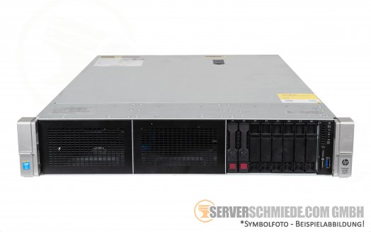 HP ProLiant DL380 G9 Gen9 19" 2U Server 8x 2,5" SFF 2x Intel XEON E5-2600 v3 v4 DDR4 ECC SAS SATA Raid 2x PSU -CTO-