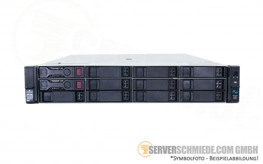 HP ProLiant DL380 Gen10 G10 2U Server 12x 3,5" LFF + 2x 2,5" SFF 2x Intel XEON Scalable LGA3647 DDR4 ECC Raid 2x PSU