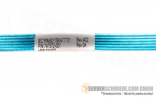 HP 75cm 12-bay LFF Kabel cable 1x double-wide SFF-8087 to 1x SAS SFF-8087 DL380 Gen9 784626-001 747572-001