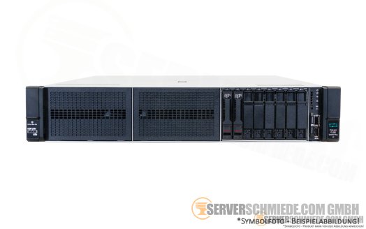 HP ProLiant DL385 Gen10 Plus V2 2U Server 8x 2,5" SFF SAS SATA 2x AMD EPYC Gen2 Gen3 DDR4 ECC Raid 2x PSU